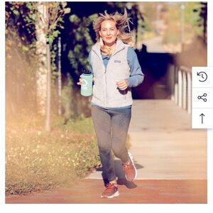 Patagonia Women's Los Gatos Vest white Sherpa fall full zip casual outdoor $119